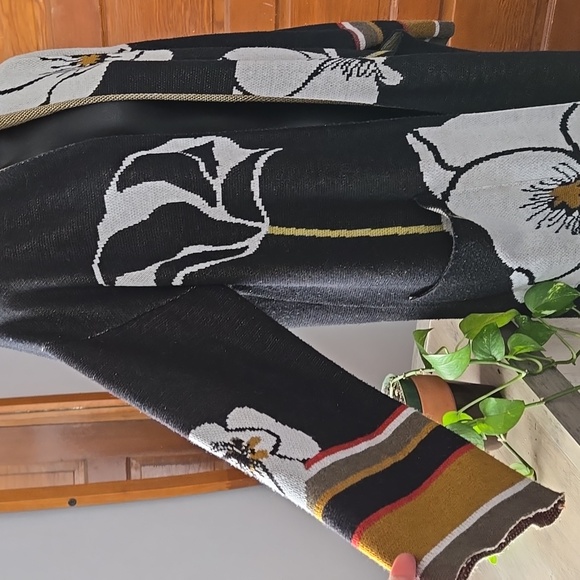 Max Sport Art Deco Lily Knit Cardigan Large - Picture 2 of 8